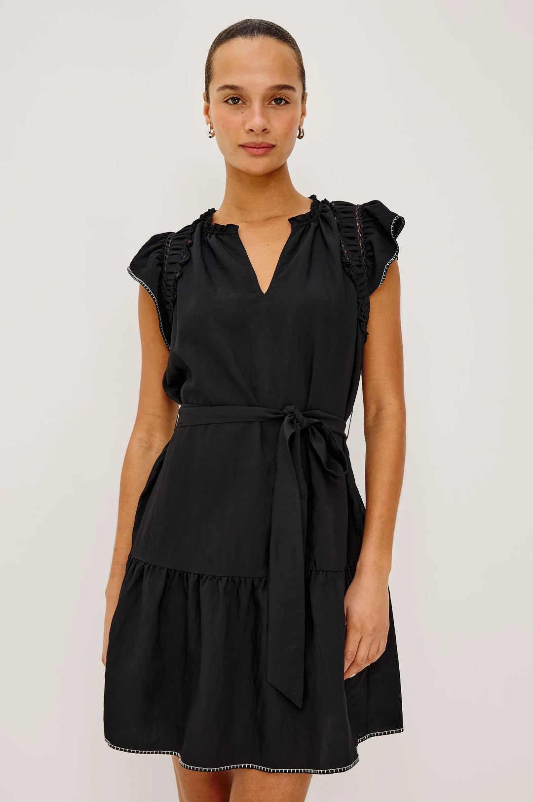 KATIA MINI DRESS (BLACK) - RAILS