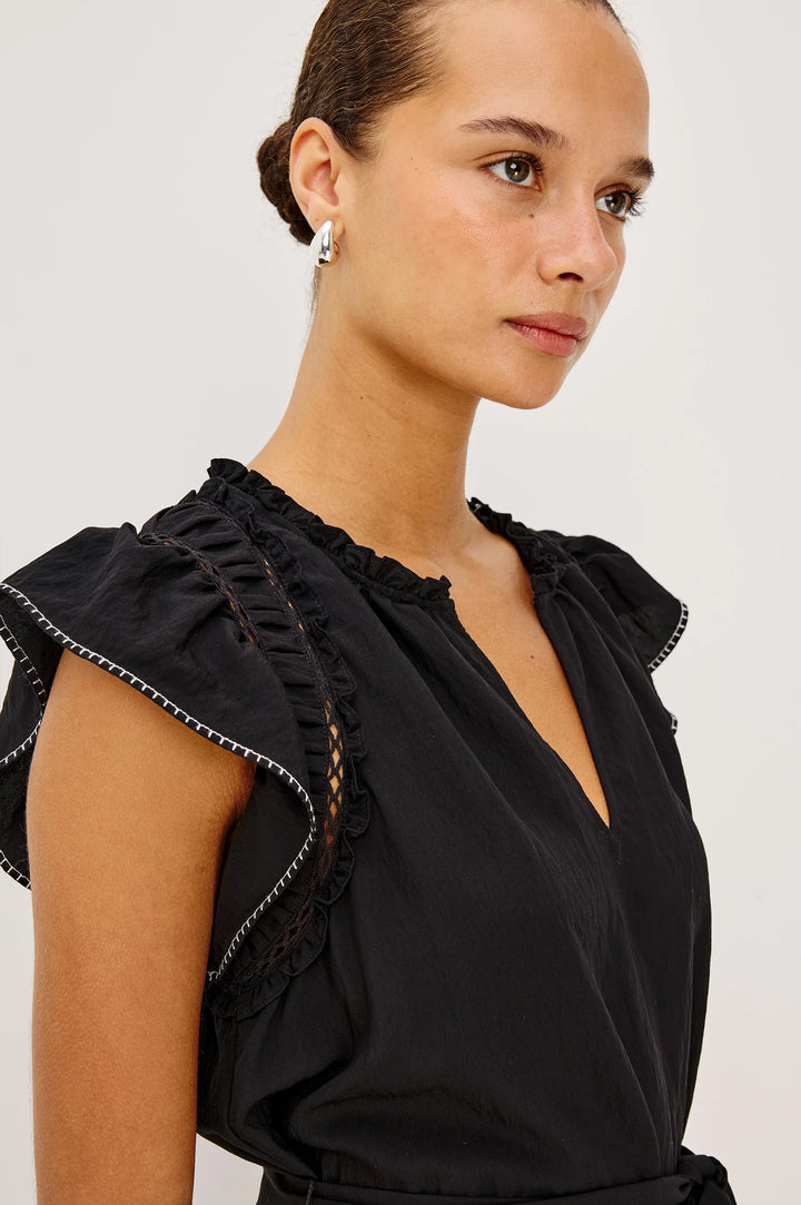KATIA MINI DRESS (BLACK) - RAILS
