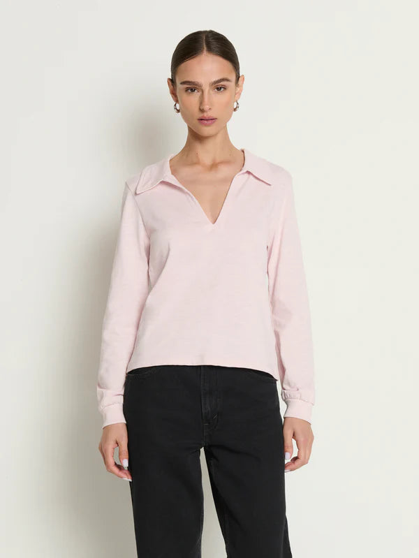 KIMBERLEY POLO TEE (BLUSH) - NATION