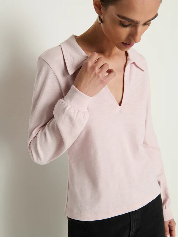 KIMBERLEY POLO TEE (BLUSH) - NATION