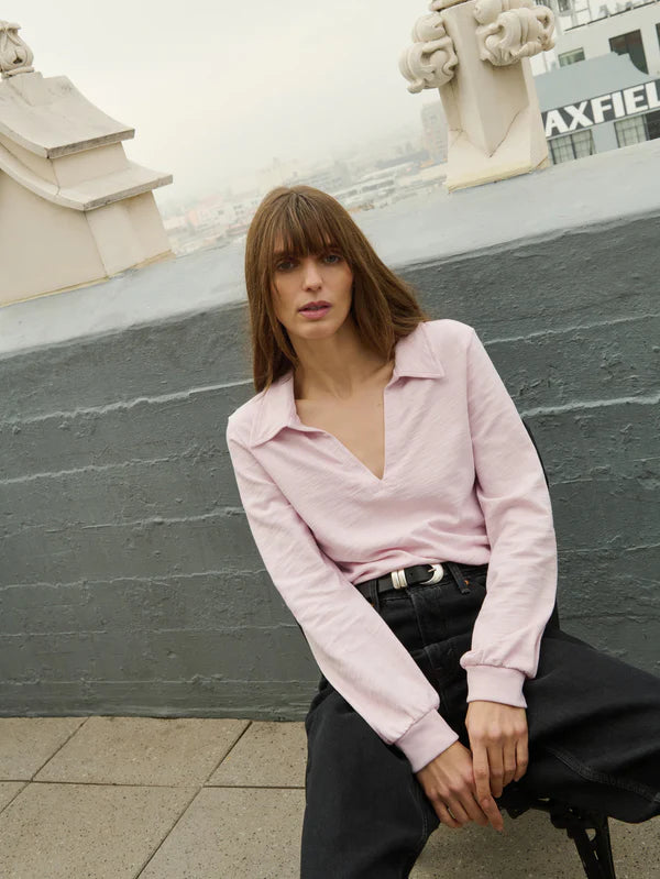 KIMBERLEY POLO TEE (BLUSH) - NATION