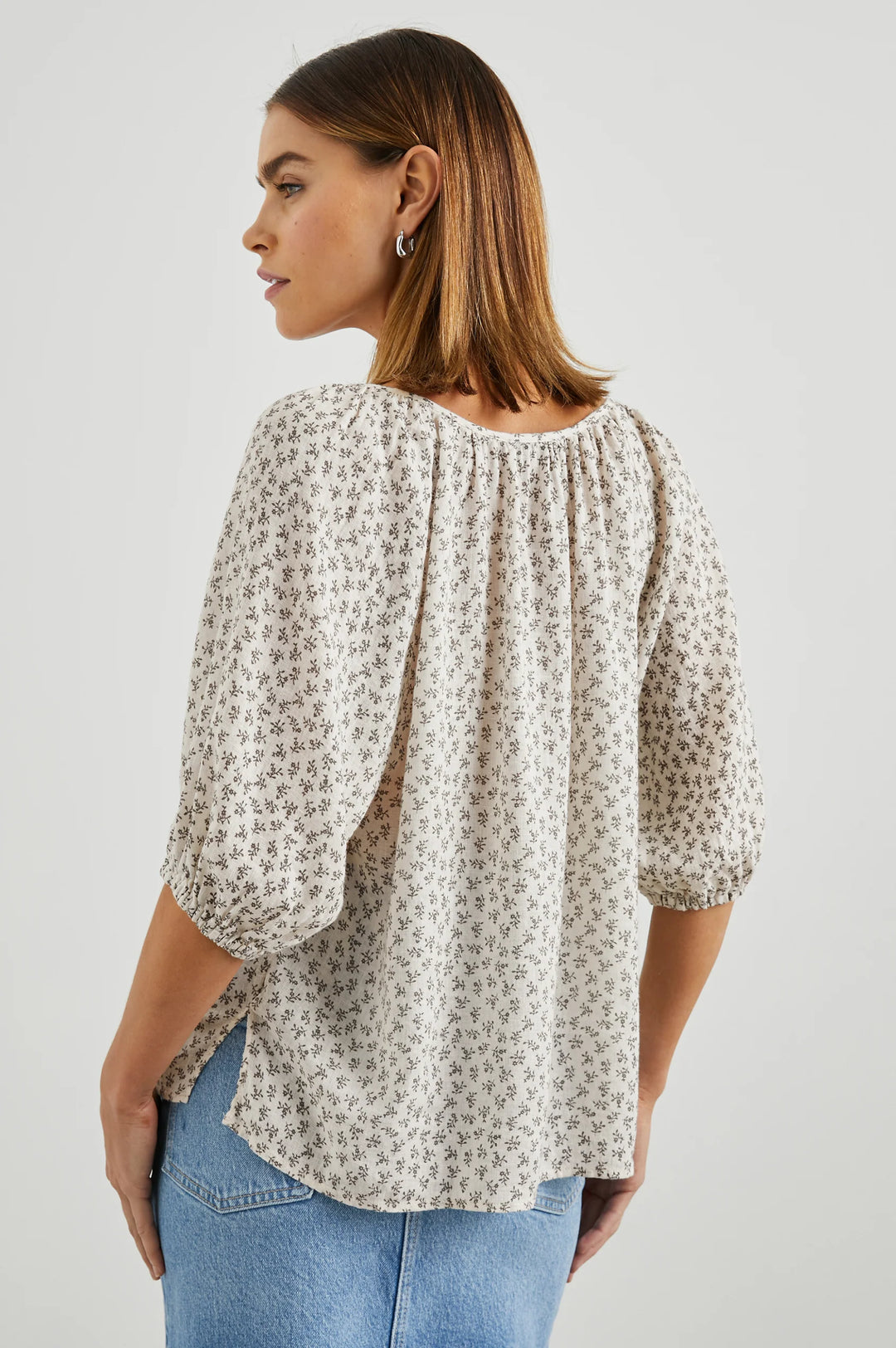 KIRSTIE TOP (BELLA FLORAL) -RAILS