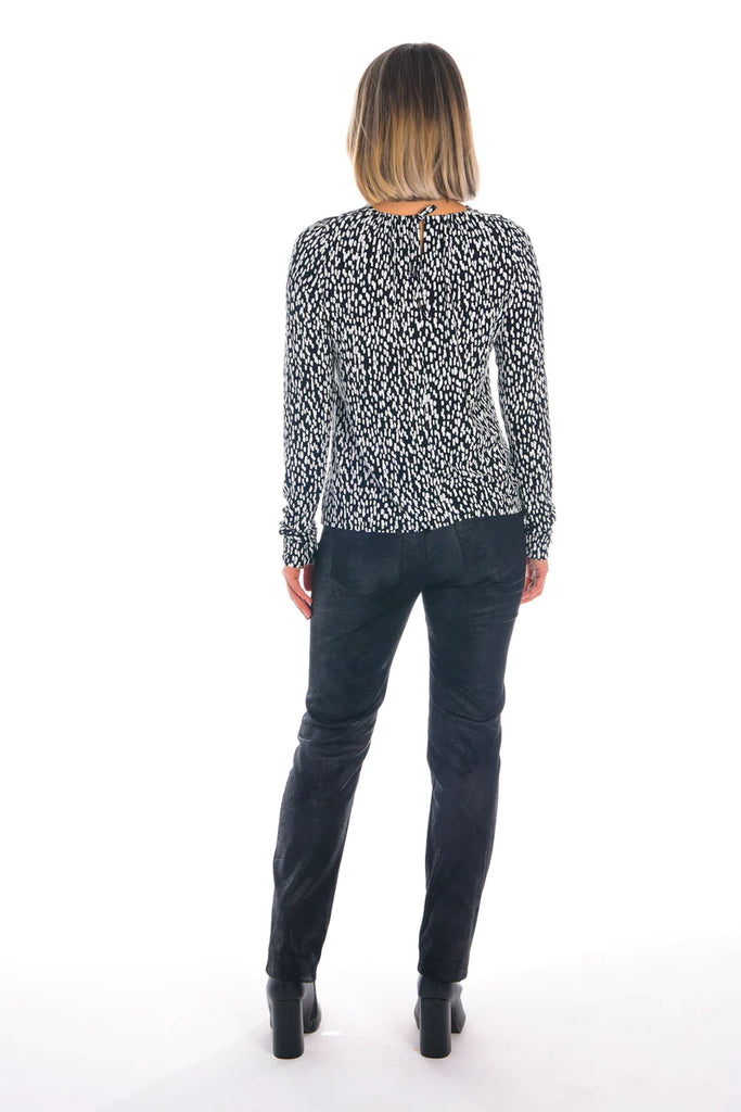 ADJUSTABLE DRAPED TOP - BRENDA BEDDOME