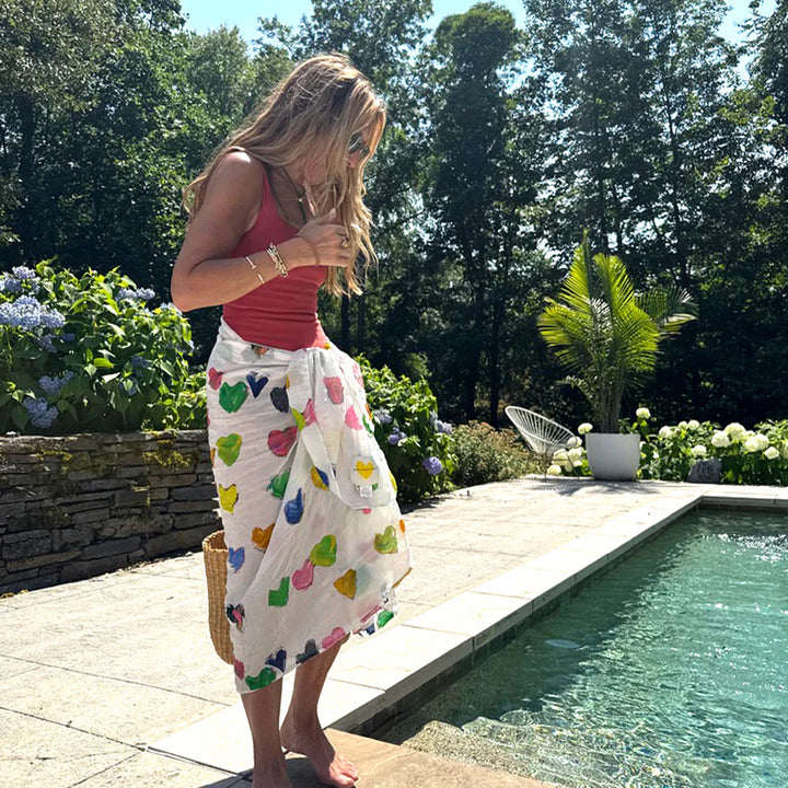 TINY DROPS OF LOVE SARONG - KERRI ROSENTHAL