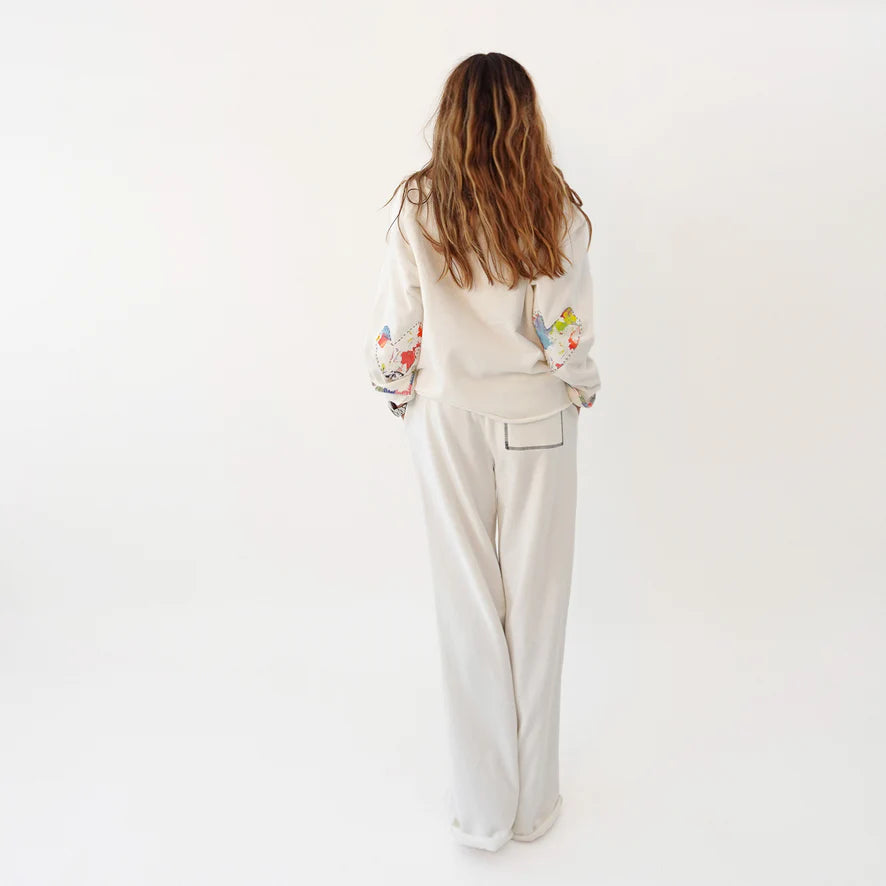 STUDIO SWEATSHIRT (CLOUD) - KERRI ROSENTHAL
