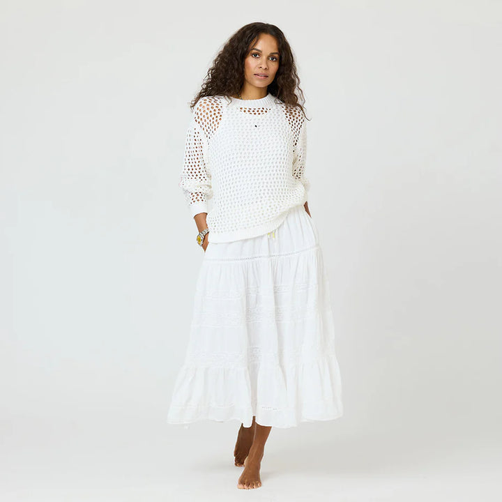 CATCH OPEN STITCH SWEATER - KERRI ROSENTHAL
