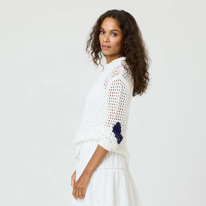 CATCH OPEN STITCH SWEATER - KERRI ROSENTHAL