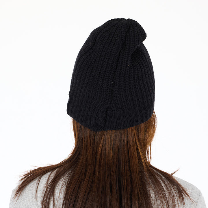LOVE BEANIE (BLACK) - KERRI ROSENTHAL