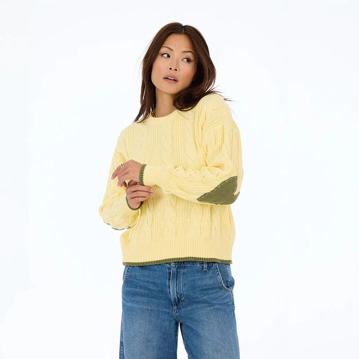 MAXWORK CABLE SWEATER - KERRI ROSENTHAL