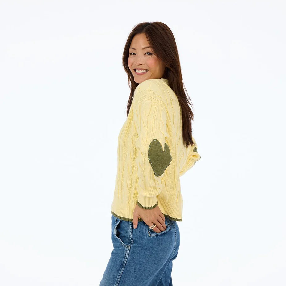 MAXWORK CABLE SWEATER - KERRI ROSENTHAL