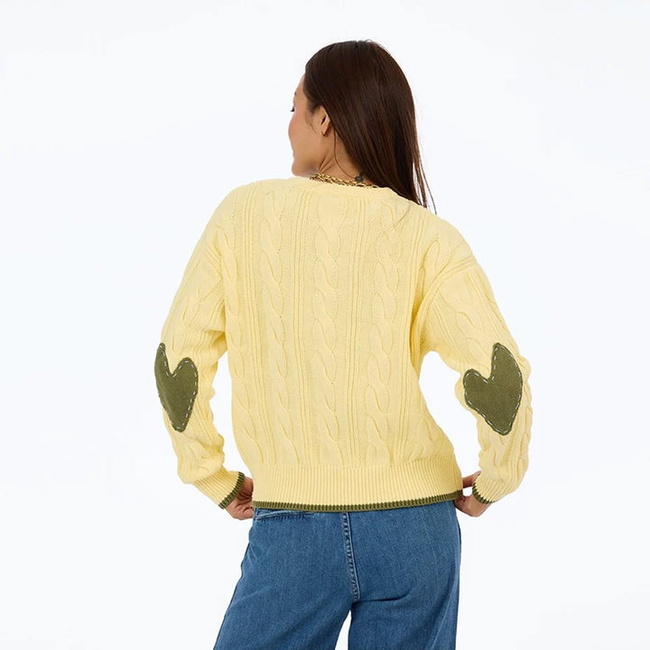 MAXWORK CABLE SWEATER - KERRI ROSENTHAL