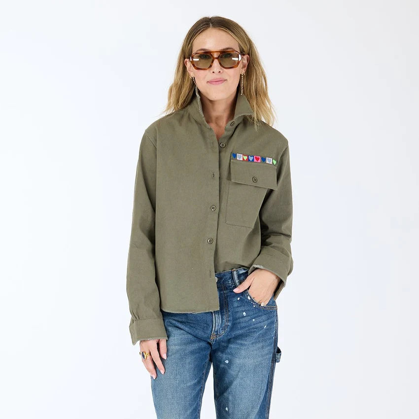 PIA LOVE BRIGADE SHIRT - KERRI ROSENTHAL