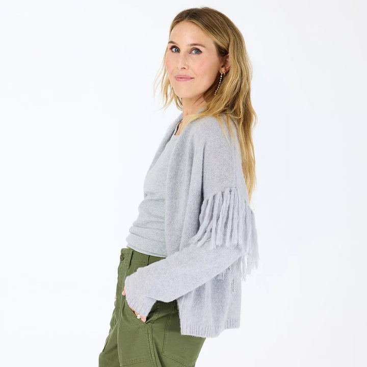 CALI BEAU-LERO FRINGE SWEATER - KERRI ROSENTHAL