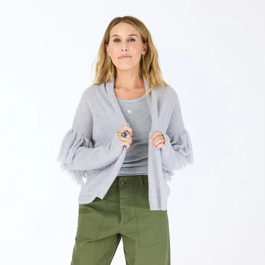 CALI BEAU-LERO FRINGE SWEATER - KERRI ROSENTHAL