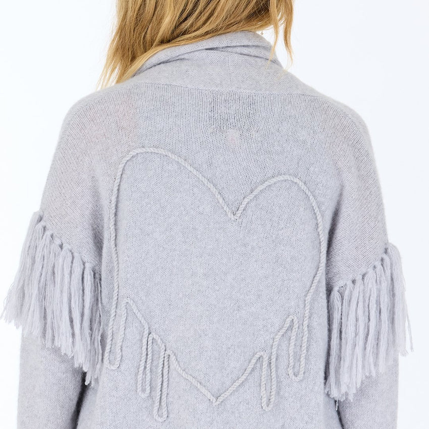 CALI BEAU-LERO FRINGE SWEATER - KERRI ROSENTHAL