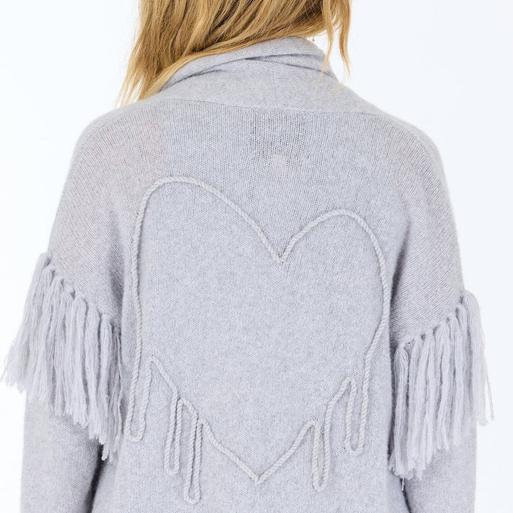 CALI BEAU-LERO FRINGE SWEATER - KERRI ROSENTHAL