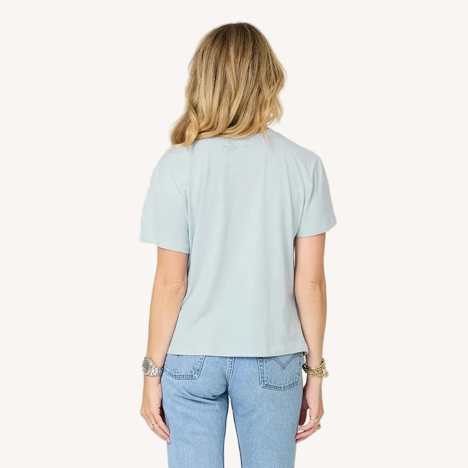 SUKE IMPERFECT HEART TEE (SALT) - KERRI ROSENTHAL