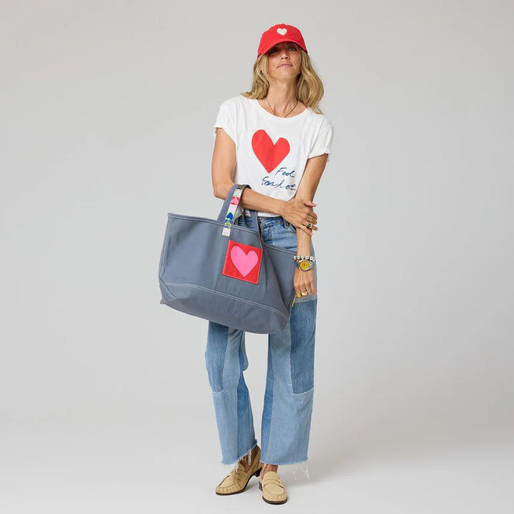 SUKE FOOL FOR LOVE TEE (WHITE) - KERRI ROSENTHAL