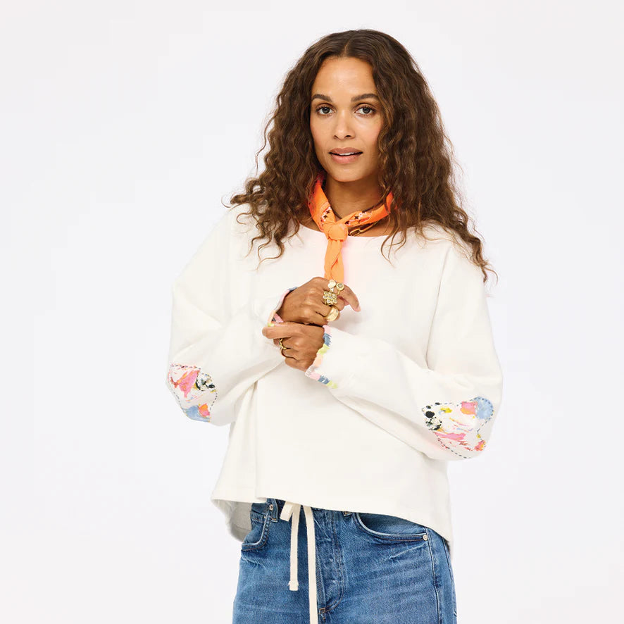 STUDIO SWEATSHIRT (CLOUD) - KERRI ROSENTHAL
