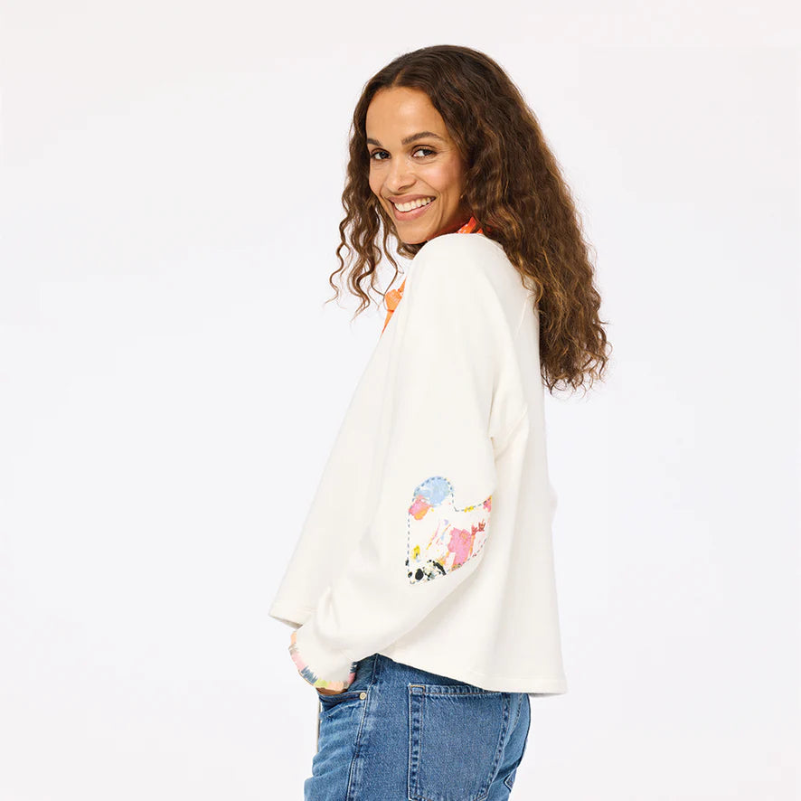 STUDIO SWEATSHIRT (CLOUD) - KERRI ROSENTHAL