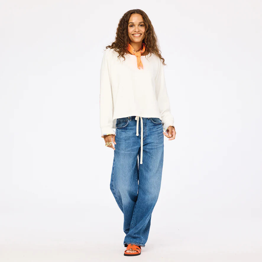 STUDIO SWEATSHIRT (CLOUD) - KERRI ROSENTHAL