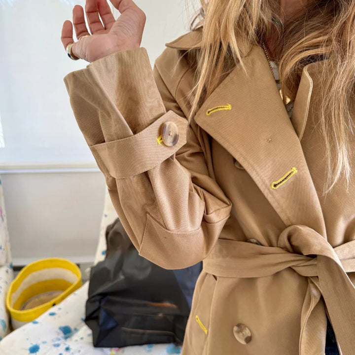 KR TRENCH COAT (KHAKI) - KERRI ROSENTHAL