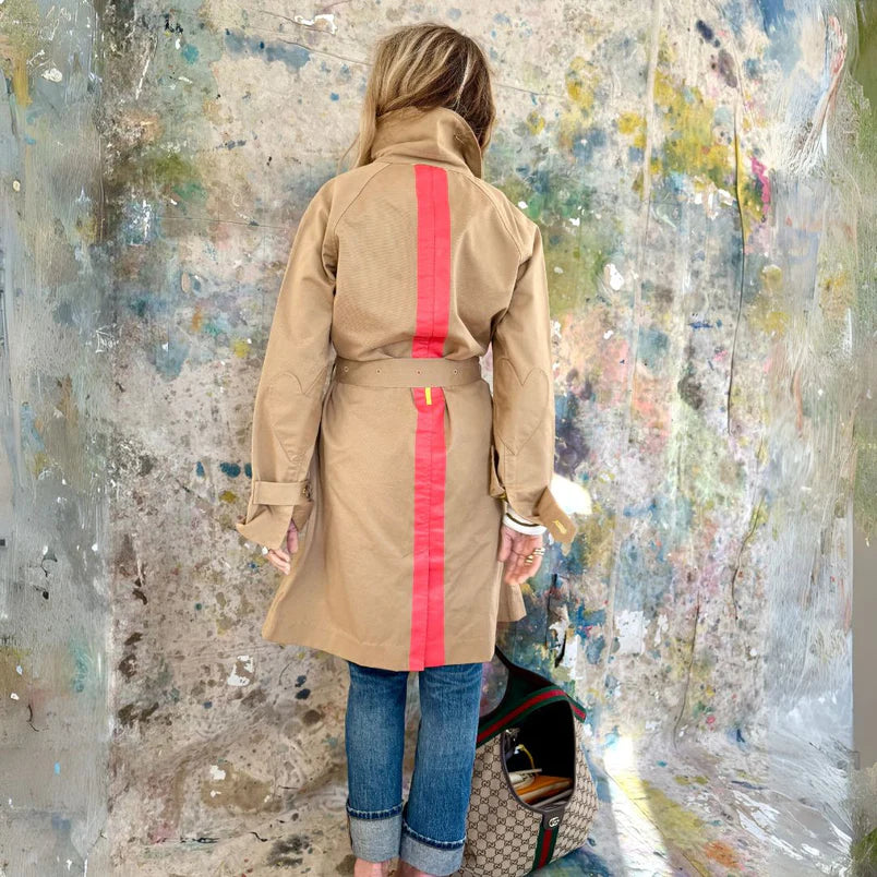 KR TRENCH COAT (KHAKI) - KERRI ROSENTHAL