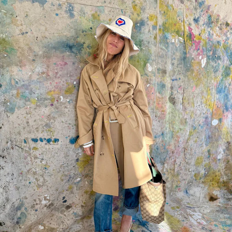 KR TRENCH COAT (KHAKI) - KERRI ROSENTHAL