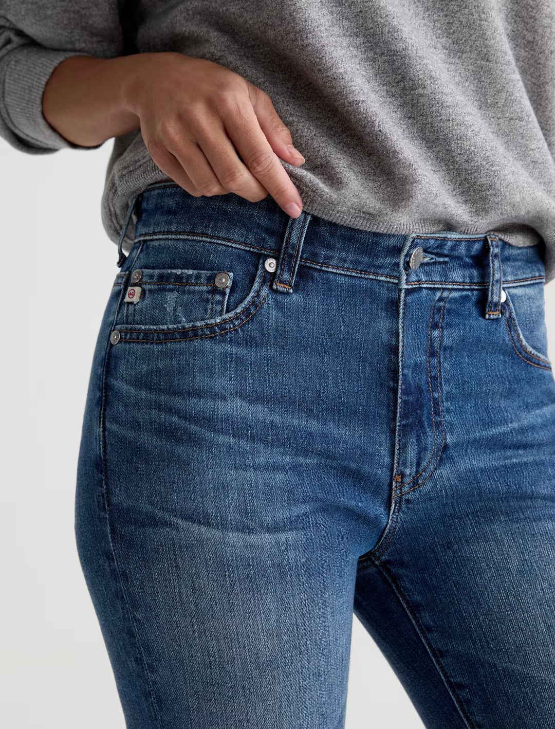 MARI STRAIGHT LEG JEAN (15 YEARS PRAGUE) - A.G. DENIM