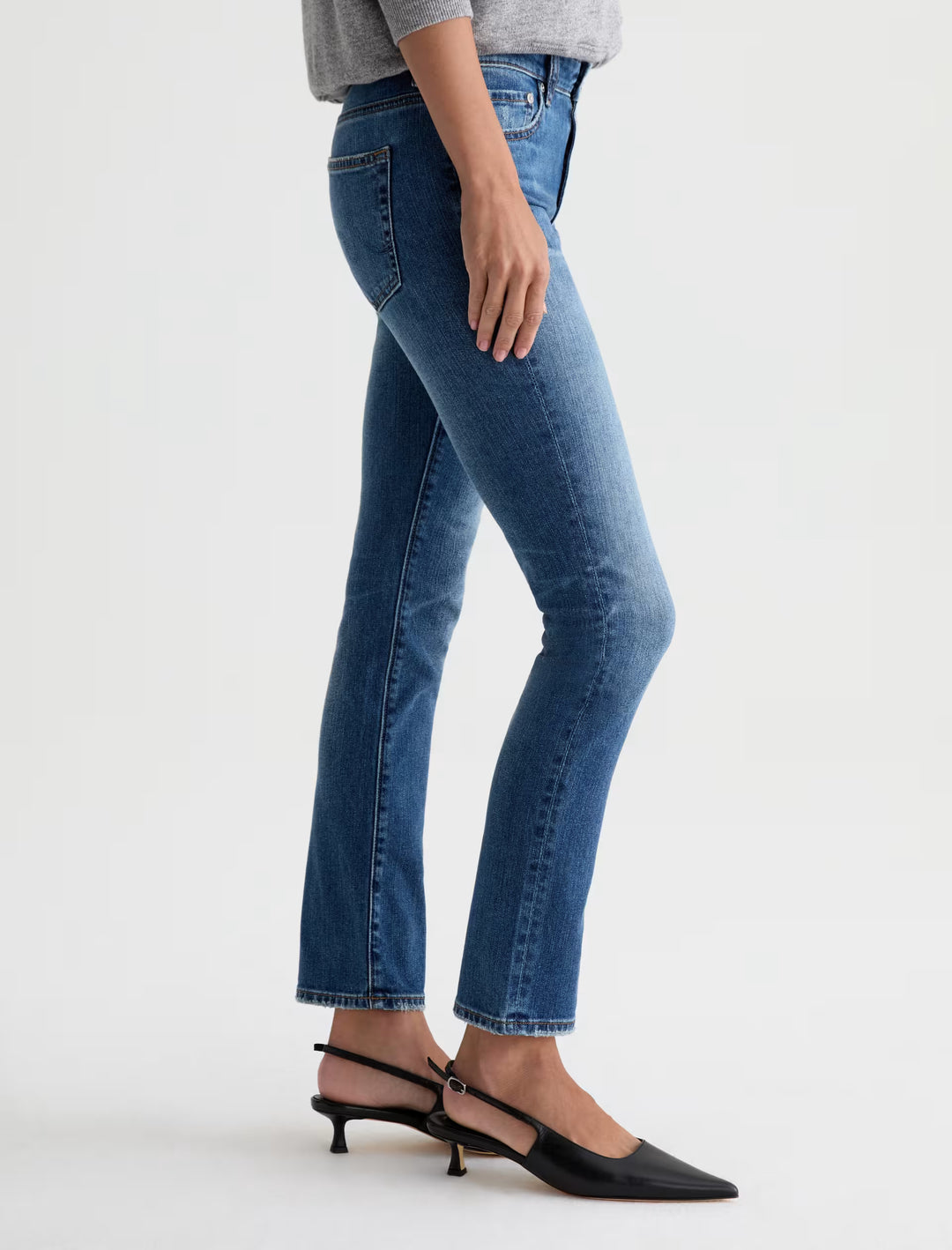 MARI STRAIGHT LEG JEAN (15 YEARS PRAGUE) - A.G. DENIM