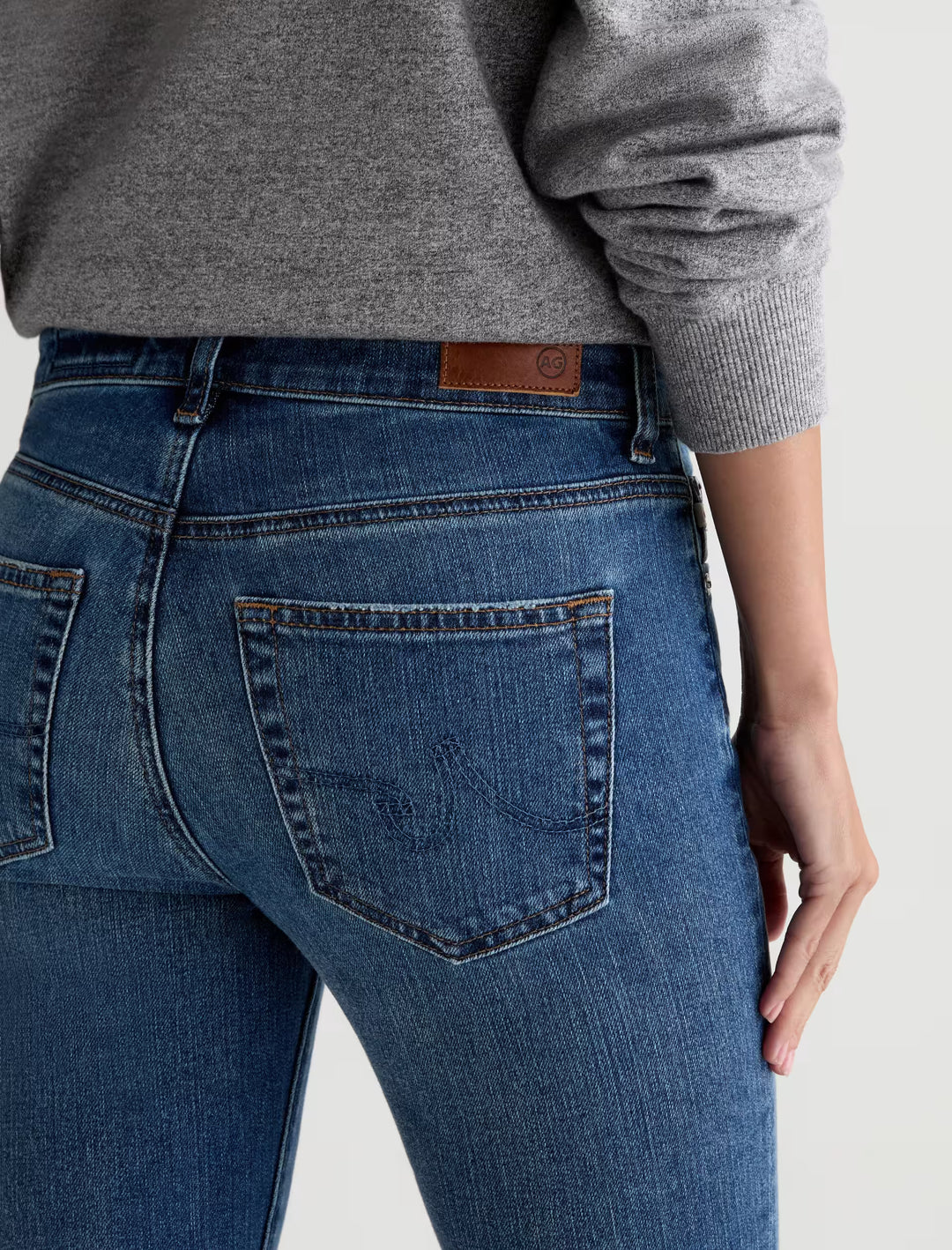 MARI STRAIGHT LEG JEAN (15 YEARS PRAGUE) - A.G. DENIM