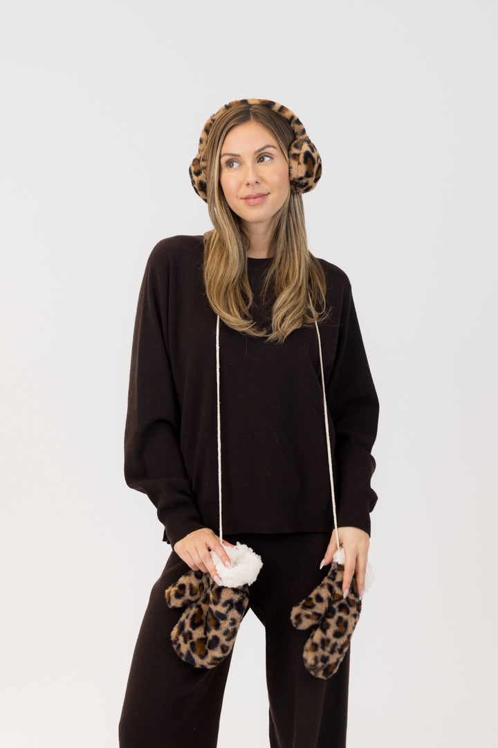 LEOPARD EARMUFFS - LYLA + LUXE