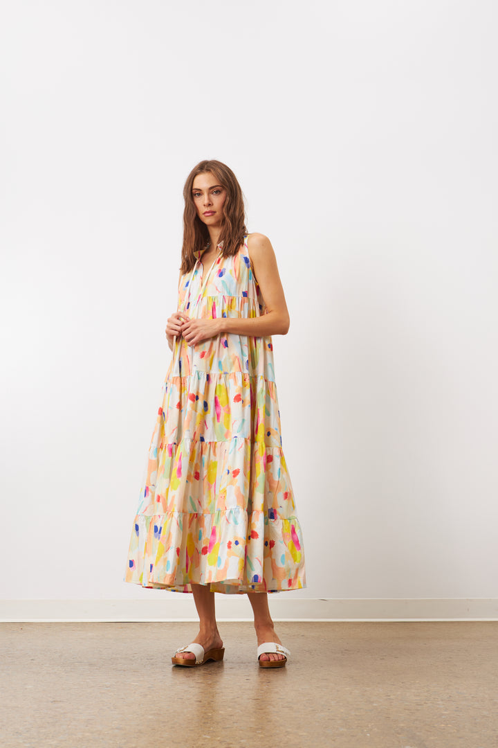 LILY TIERED MAXI DRESS - LINE