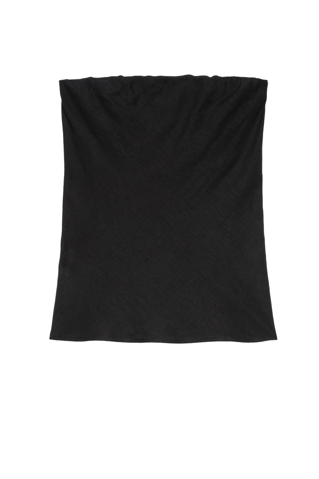 THE LINEN TUBE TOP (JET) - DONNI