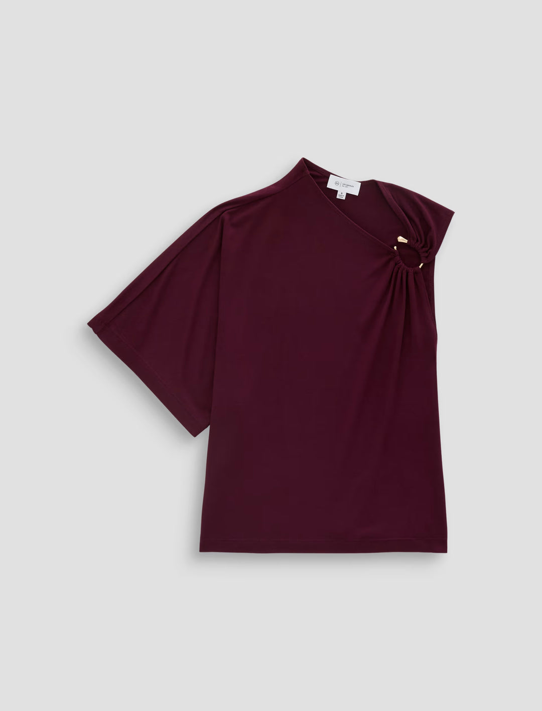 ARYA ASYMMETRICAL TOP (JAZZ BERRY) - A.G. DENIM