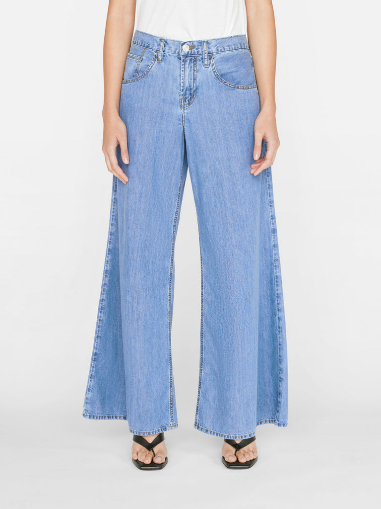 LE PIXIE MID WIDE LEG (HAPPY INDIGO) - FRAME