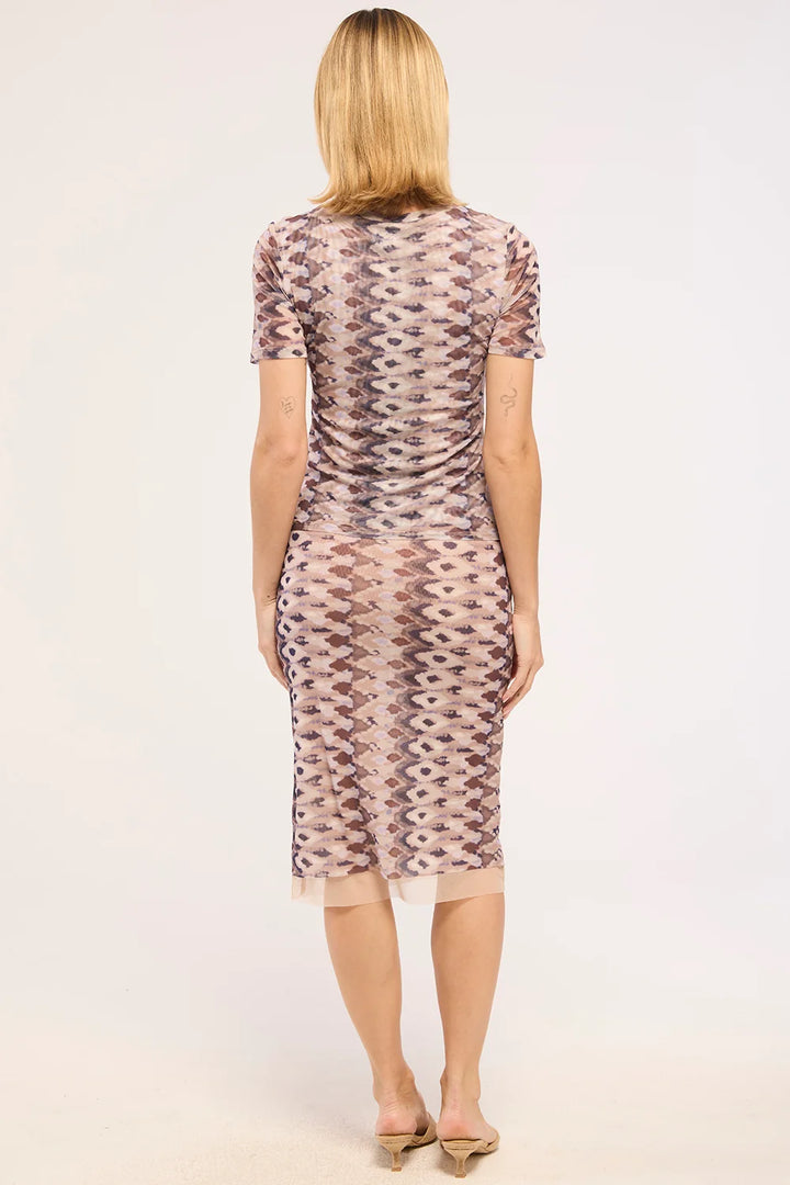 AMOR TOP (SERPENTINE GEO MESH) - MISA