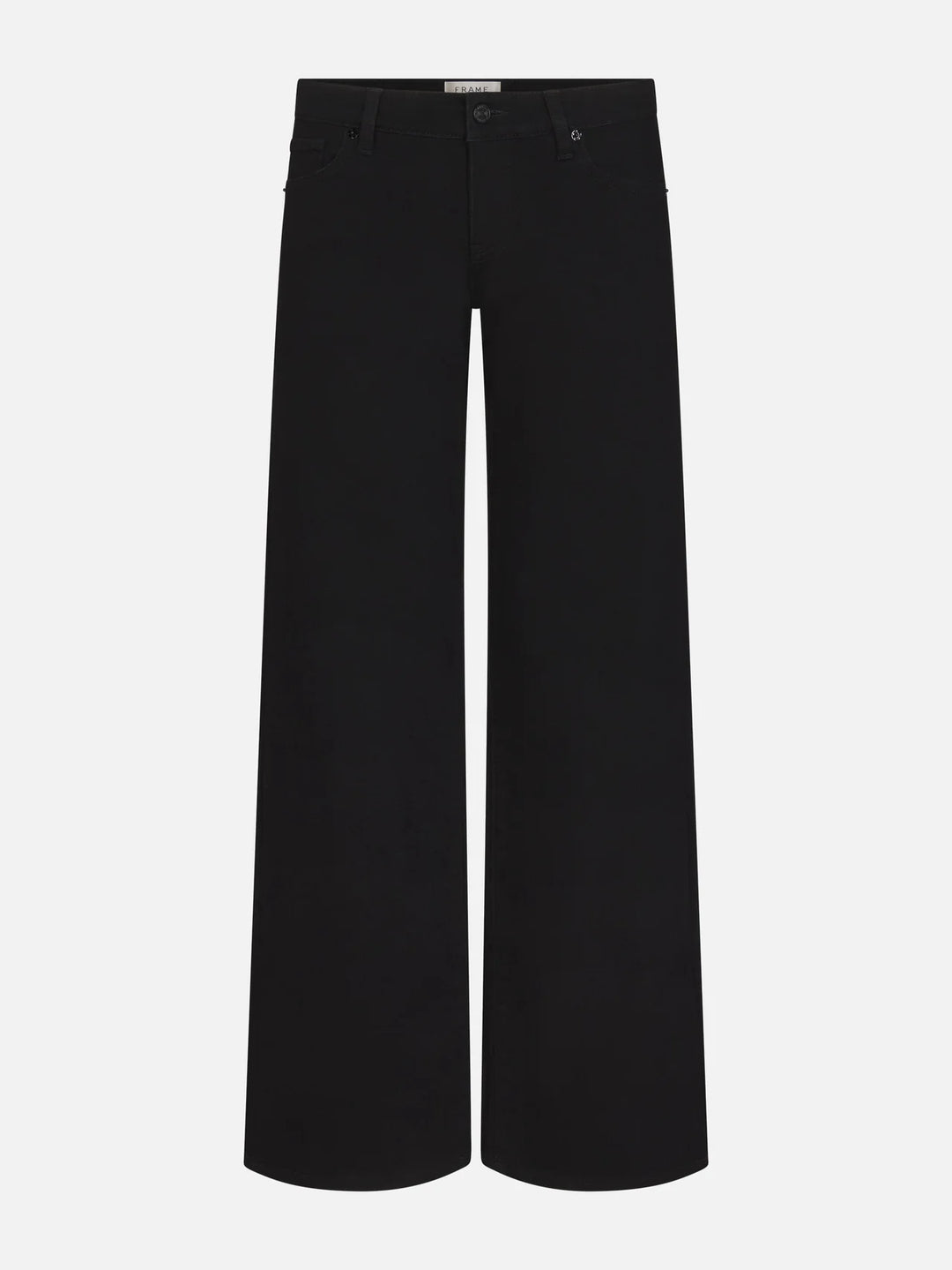 LOW RISE LE SLIM PALAZZO (BLACK) - FRAME