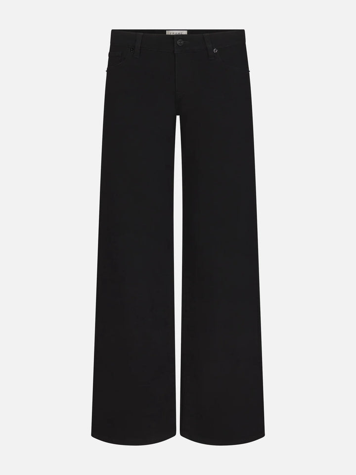 LOW RISE LE SLIM PALAZZO (BLACK) - FRAME