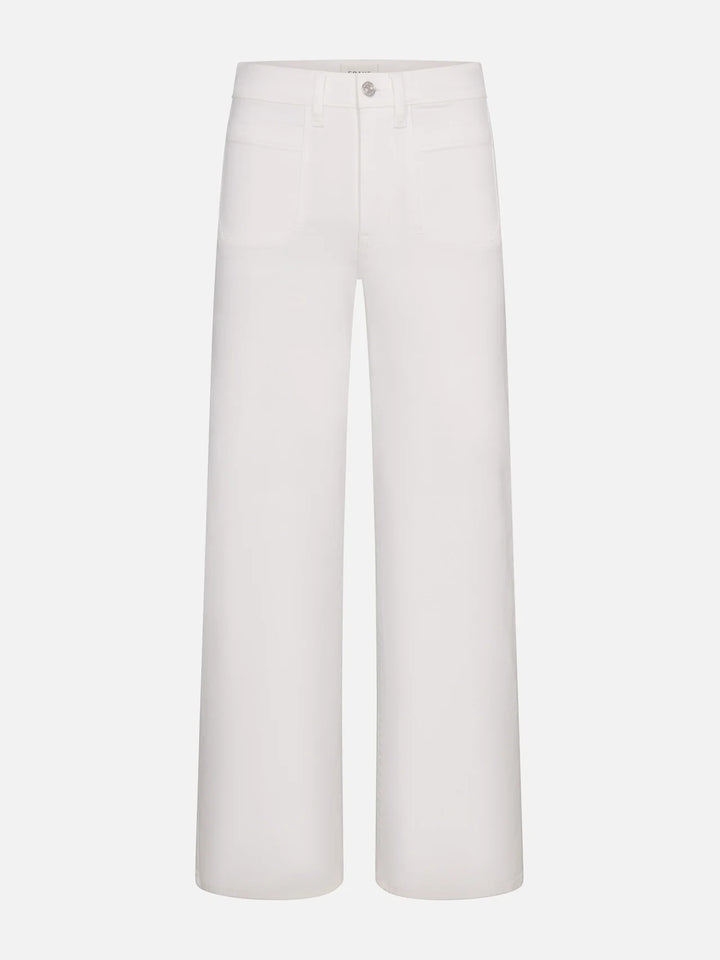 LE SLIM PALAZZO MODERNIST POCKET (WHITE) - FRAME