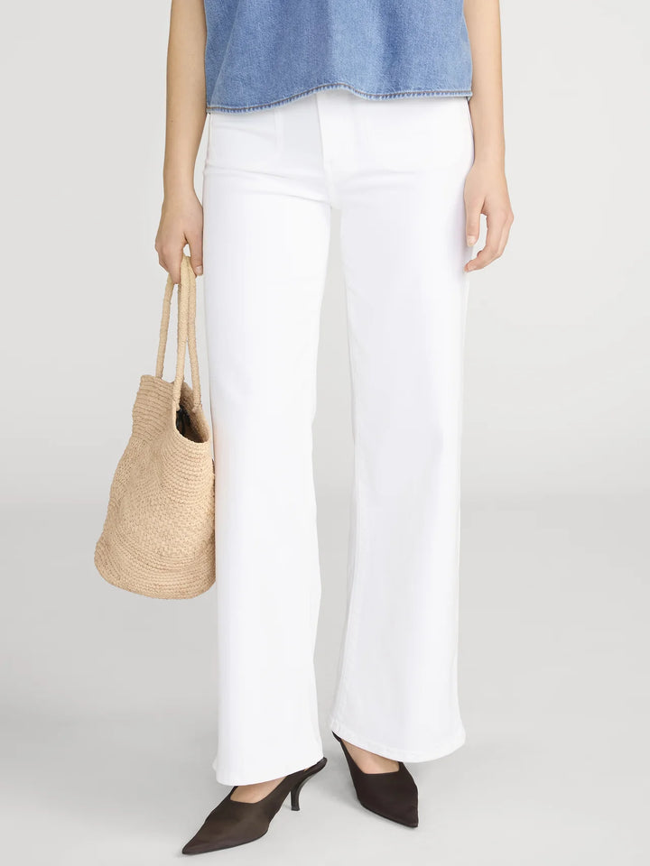 LE SLIM PALAZZO MODERNIST POCKET (WHITE) - FRAME