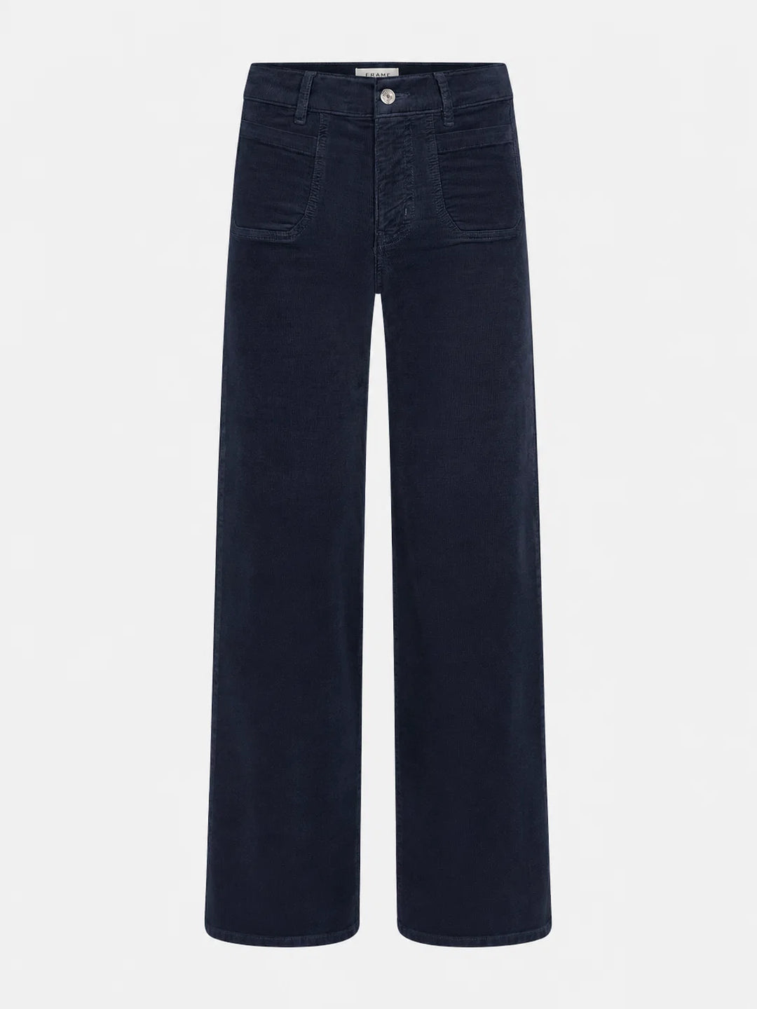 LE SLIM PALAZZO MODERNIST POCKET CORDUROY (NAVY) - FRAME