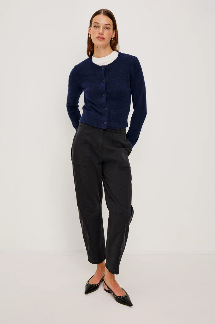 LUNAR BARREL PANT (WASHED BLACK) - RAILS