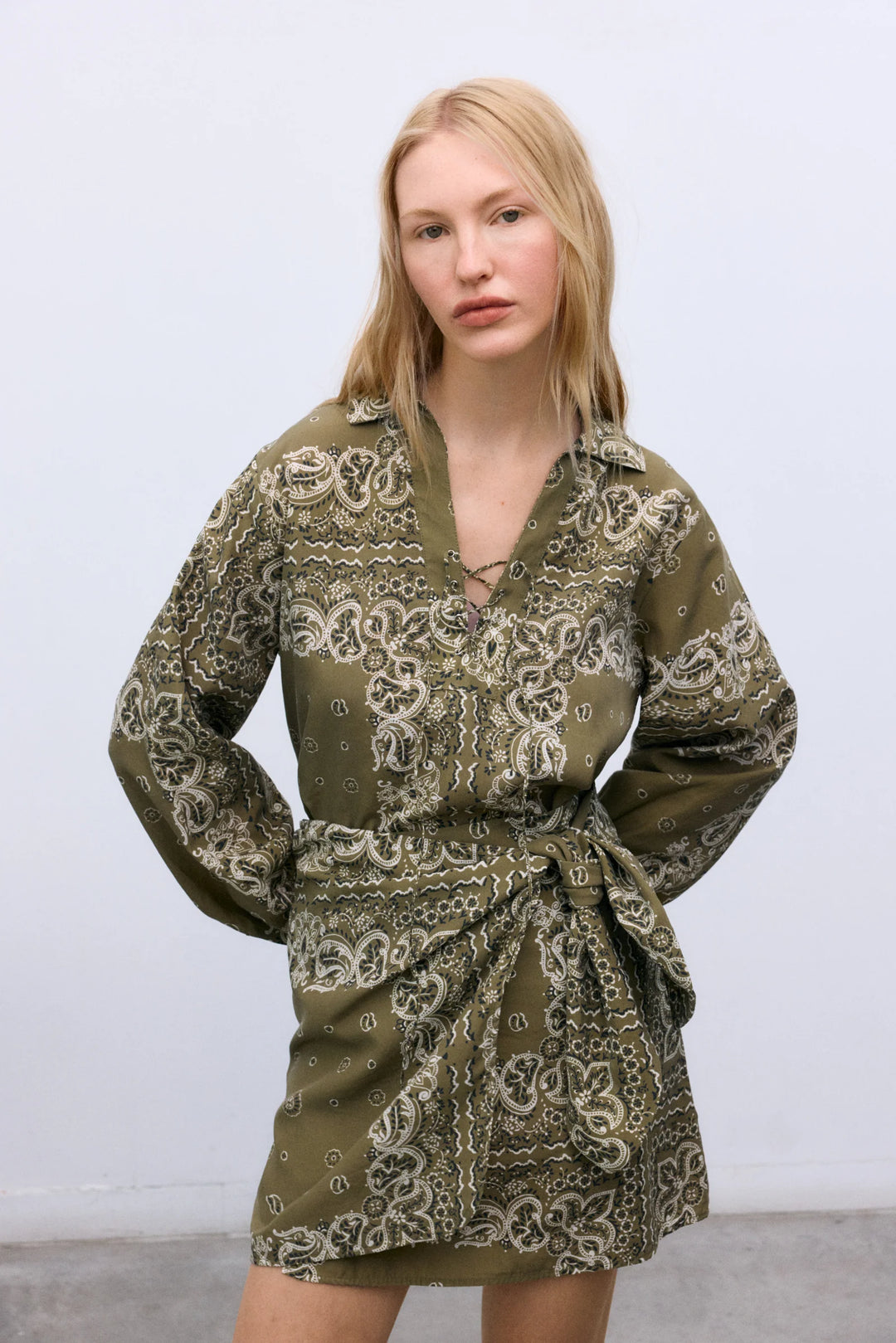WATERLILY SKIRT (BANDANA PRINT) - NEW SOCIETY