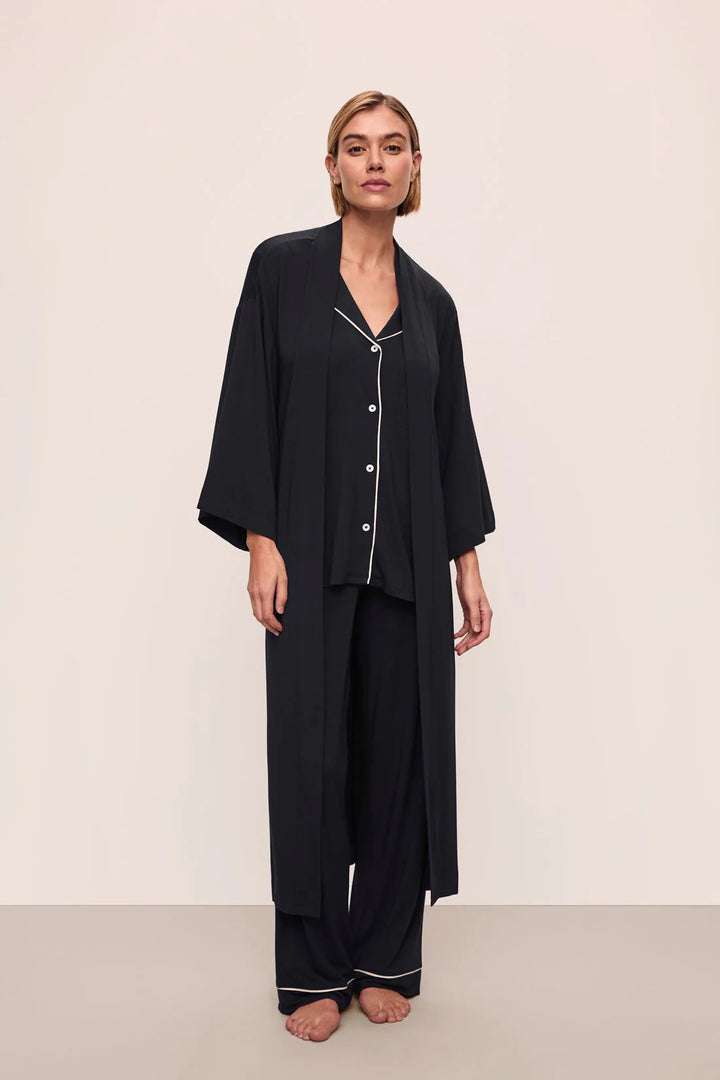 GISELE LONG ROBE (BLACK) - EBERJEY