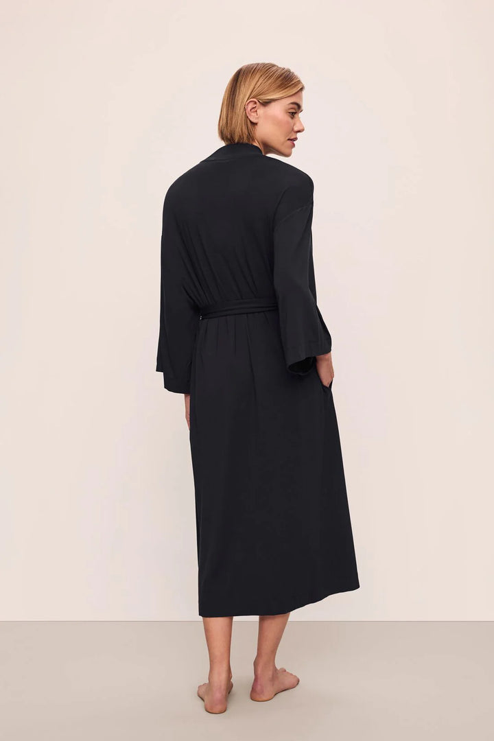 GISELE LONG ROBE (BLACK) - EBERJEY