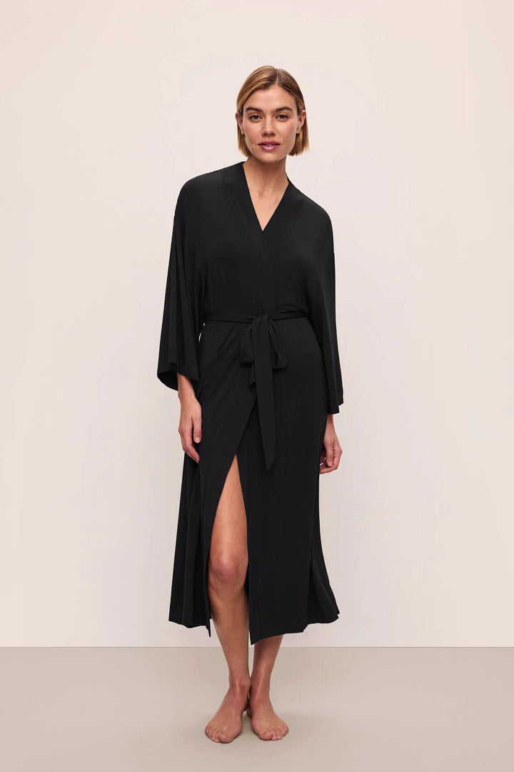 GISELE LONG ROBE (BLACK) - EBERJEY