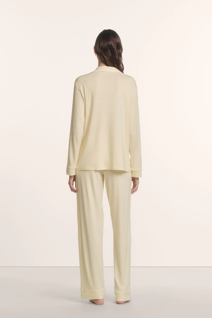 GISELE LONG PJ SET (BUTTERCREAM/IVORY) - EBERJEY