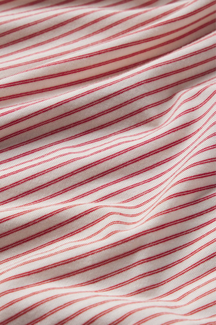 GISELE PRINTED CAMI & PANT PJ SET (DUO STRIPE/HOLLY RED) - EBERJEY