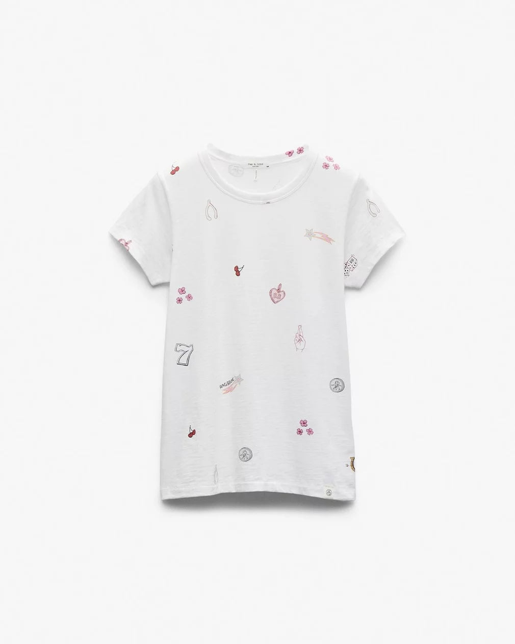 ALL OVER LUCKY CHARM TEE - RAG & BONE